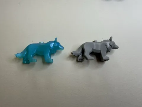 Lego Animal Wolf Lot Of 2 