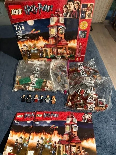 LEGO Harry Potter: The Burrow (4840) 100% COMPLETE (Pre-Owned)
