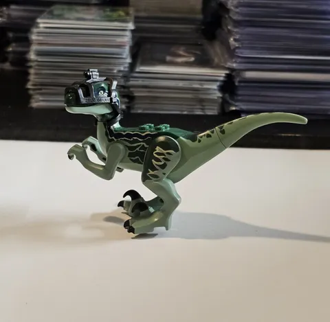 Lego Raptor Blue Velociraptor 75917 Dark Green Jurassic World Dinosaur Authentic