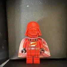 LEGO Star Wars starburst Darth Vader minifigure on official parts