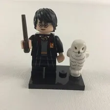Lego Wizarding World Harry Potter Minifig Harry Hedwig Pet Snowy Owl 2018 Toy