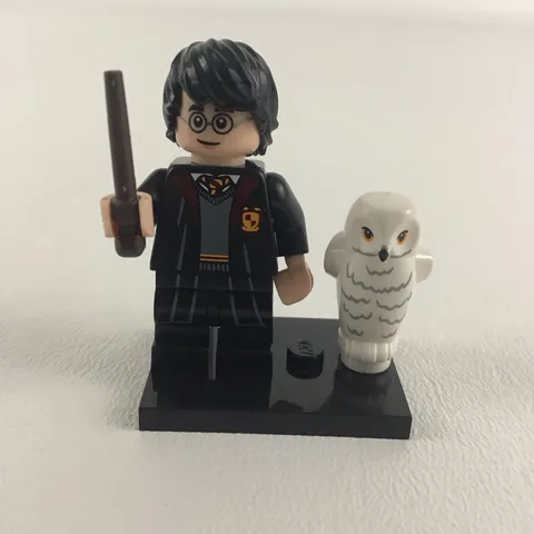Lego Wizarding World Harry Potter Minifig Harry Hedwig Pet Snowy Owl 2018 Toy