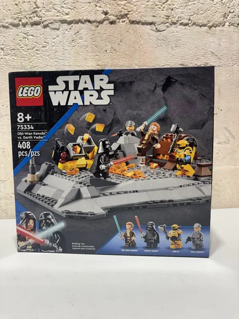 LEGO Star Wars Obi-Wan Kenobi vs Darth Vader 75334 NEW SEALED Retired