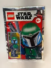 LEGO Star Wars The Mandalorian Minifigure w/ Blaster Foil Pack 6+
