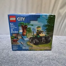 LEGO CITY:# 60394  ATV and Otter Habitat  New In Box 90 PCS