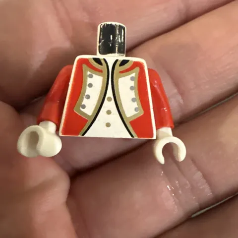 LEGO Pirates Imperial Guard Admiral Officer Minifigures Vintage TORSO ONLY