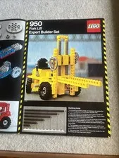 Lego Technic Fork Lift (950 + Grader And Special Lift) Instruction Manual Only