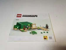 Lego Minecraft Instructions Manual Book Only - Set 21254 Great Condition 