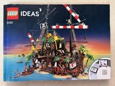 2020 Lego Ideas 21322 Pirates of Barracuda Bay Instructions Manual Book Only