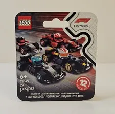 2025 LEGO FORMULA 1 RACE CAR MICROSCALE COLLECTIBLE SERIES 71049 RANDOM