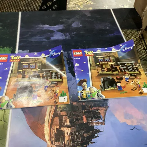 LEGO - Woody's Roundup! - Toy Story - 7594 - INSTRUCTIONS BOOKLETS ONLY