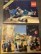 1985 Lego Legoland FX Star Patroller 6931 Manual ONLY NO BRICKS