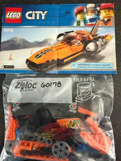 LEGO CITY: Speed Record Car 60178 COMPLETE