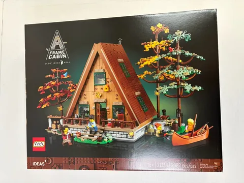 LEGO Ideas A-Frame Cabin 21338 Set - New Factory Sealed - Retired