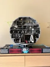LEGO Star Wars UCS Death Star with display stand with box and instructions