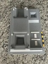 LEGO 3d Raised Baseplate Base Plate Gray 32 X 48 Platform Preowned