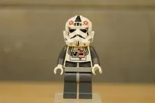 LEGO Minifigure Toy SW0262 AT-AT DRIVER Star Wars 2010 From Sets 8084 8129