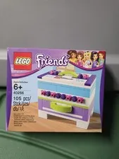 LEGO Friends Storage Jewelry Box 40266 New Sealed Retired Set