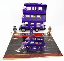 Lego 4866 The Knight Bus Complete Original Instructions No Box Harry Potter 2011