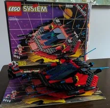 LEGO Spyrius: Saucer Centurion (6939) - Box & Instructions - Only 1 pc missing