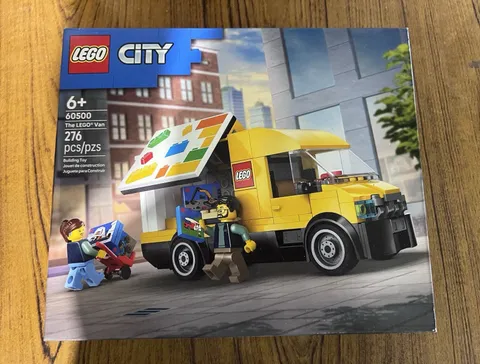 LEGO City 60500 The LEGO Van Vehicle Set Boxed 276 pcs Age 6+