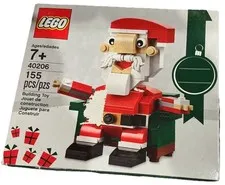 NIB SANTA CLAUS Lego Set 40206 CHRISTMAS - 2016 - 155 pc *RETIRED* Collectible