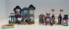 LEGO Friends Bundle: Andrea’s Family House 41449 + Magical Funfair Stalls 41687