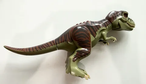 Lego Jurassic Park Dino T-Rex 5887, Olive green and Brown 