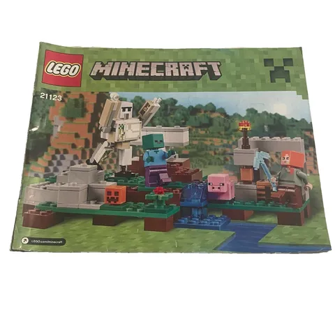 Lego Minecraft The Iron Golem Manual 21123
