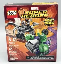 LEGO Marvel: Mighty Micros: Hulk Vs. Ultron (76066) NEW W/PACKAGE DAMAGE