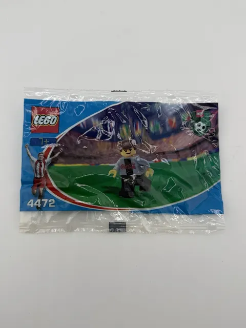 Lego 4472 Coca Cola Soccer Player Secret Silver Rare Promo New Mystery Vintage