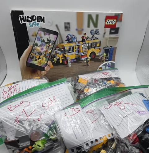 Lego Hidden Side 70423 - Paranormal Intercept Bus 3000 - 100% Complete-No Box. 