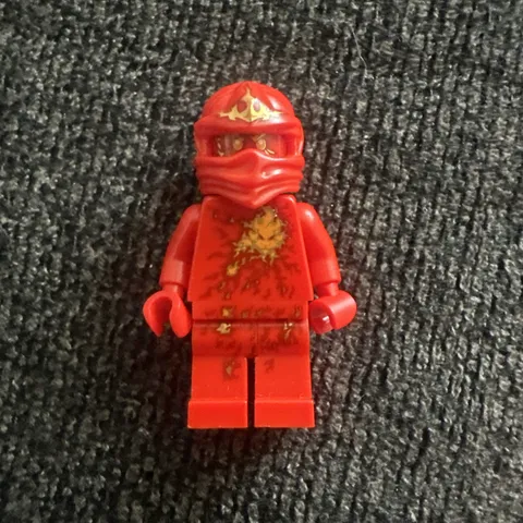 LEGO Ninjago Kai NRG Minifigure Rise of the Snakes Fire Ninja 9591 njo0055