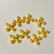 Lego 32078 Yellow Replacement Add-on Pieces Parts Lot of 8