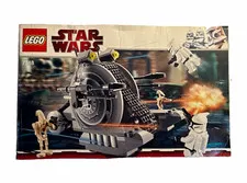 LEGO Star Wars 7748 Corporate Alliance Tank Droid 2009 w/ Minifigs Manual No Box