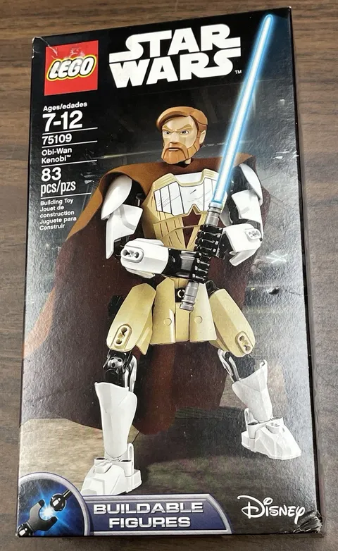 LEGO Star Wars 75109 Obi-Wan Kenobi Buildable Figure Set NEW Sealed Ages 7-12