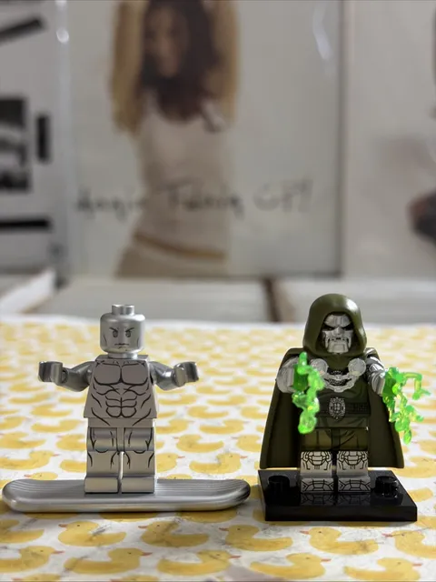 SILVER SURFER DOCTOR DR DOOM LEGO MINIFIG LOT avengers fantastic four marvel mcu