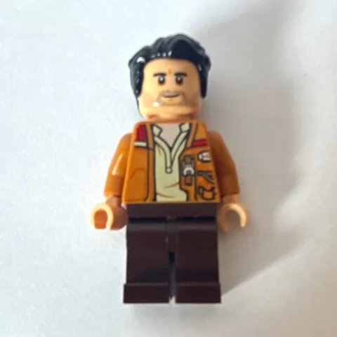 LEGO Star Wars Minifigure Resistance Pilot Poe Dameron 75149 (V2) - no helmet