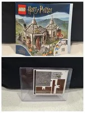 LEGO 75947 Harry Potter HAGRID'S HUT BUCKBEAK'S RESCUE stickers & Brochure Bent 