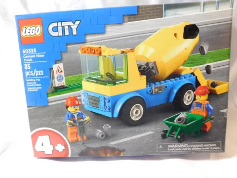 LEGO CITY Cement Mixer Truck 60325 NEW IN BOX