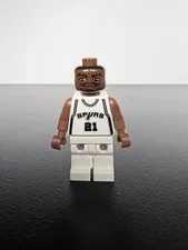 Lego 2003 NBA Tim Duncan Minifigure, San Antonio Spurs #21 nba004