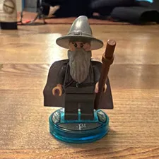 LEGO Dimensions Gandalf Minifigure w/ Staff Blue Base 1pc 71219