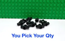 LEGO Black Technic Axle Hub Connector with 2 Bars "You Pick Your Qty" NEW
