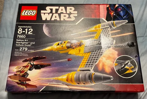 BRAND NEW LEGO STAR WARS 7660 Naboo N-1 Starfighter Vulture & Droid RETRIED 2007