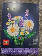 NEW LEGO Botanicals Daisies Artificial Flowers Bouquet Building Toy 11508 SEALED