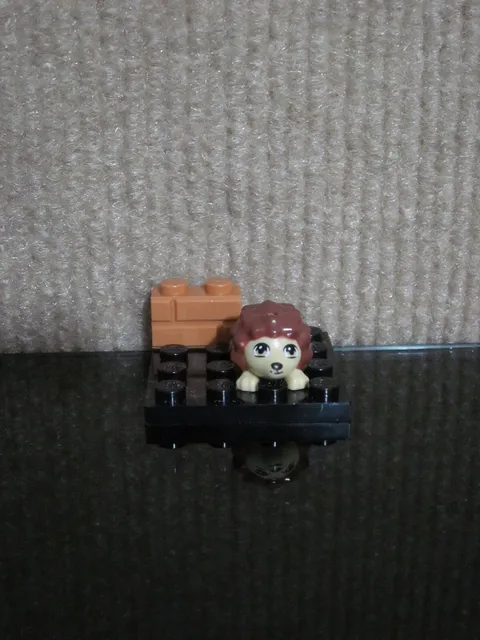 Lego Hedgehog Reddish Brown Tan Animal Friends Princess Elves Girls
