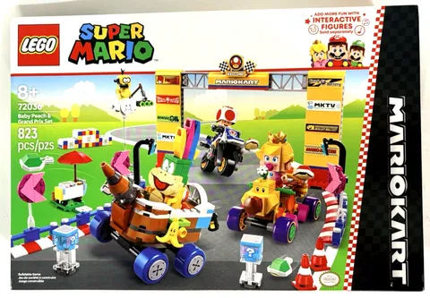 LEGO Super Mario 72036 Baby Peach & Grand Prix Set NEW Sealed