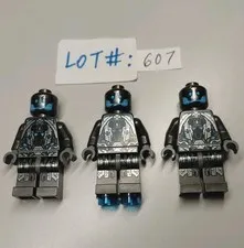 Lego Marvel Lot of 3 Ultron Sentry Minifigures sh0166 (76029) Lot#607 FREE SHIPP