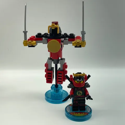 LEGO Dimensions Nya Fun Pack 71216 Ninjago Minifigure & Samurai Mech Loose 100%
