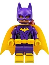 LEGO® Minifigure Super Heroes sh0305 Batgirl (Medium Nougat) Minifigure Yellow C